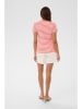 Kaffe Shirt crème/rood