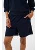 Kaffe Sweatshort donkerblauw