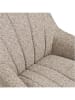 House Nordic Loungesessel "Grandola" in Grau/ Schwarz - (B)84 x (H)93 x (T)81 cm