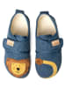 Living Kitzbühel Pantoffels "Lutz Löwe" blauw
