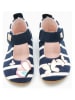 Living Kitzbühel Pantoffels "Schmetterling" donkerblauw