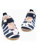 Living Kitzbühel Pantoffels "Schmetterling" donkerblauw