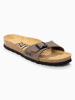 BACKSUN Slippers "Zephyr" lichtbruin