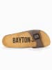 BACKSUN Slippers "Zephyr" lichtbruin