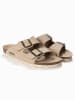 BACKSUN Pantoletten "Atlas" in Beige