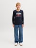 JACK & JONES Junior Longsleeve in Dunkelblau