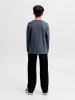 JACK & JONES Junior Longsleeve in Blaugrau
