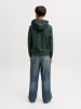 JACK & JONES Junior Hoodie in Dunkelgrün