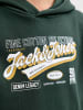 JACK & JONES Junior Hoodie in Dunkelgrün