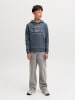 JACK & JONES Junior Hoodie blauwgrijs