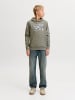 JACK & JONES Junior Hoodie in Grün