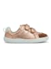 Groundies Leren sneakers "Universe" lichtroze/bruin