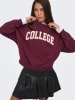 JDY Sweatshirt "Mesa" in Rot