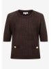 More & More Sweter w kolorze ciemnobrązowym