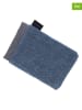 Bugatti 3-delige set: washandjes ''Prato'' blauw - (L)22 x (B)16 cm