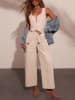 Milan Kiss Jumpsuit in Creme