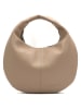 maison héritage PARIS Leder-Henkeltasche "Dulce" in Taupe - (B)26 x (H)18 x (T)3 cm