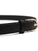 maison héritage PARIS Leder-Gürtel "Avanti" in Schwarz