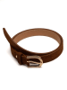 maison héritage PARIS Leder-Gürtel "Avanti" in Camel