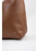 maison héritage PARIS Leren schoudertas "Nord" camel - (B)36 x (H)24 x (D)13 cm
