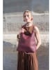 maison héritage PARIS Leder-Schultertasche "Kira" in Bordeaux - (B)35 x (H)32 x (T)13 cm