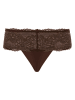 Hunkemöller Stringi w kolorze brązowym