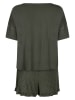Hunkemöller Piżama w kolorze khaki