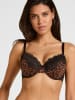 Hunkemöller Voorgevormde beha lichtbruin/zwart