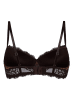 Hunkemöller Biustonosz w kolorze jasnobrązowo-czarnym