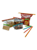 Jade 2-delige set: sluitclips meerkleurig - 2x 6 stuks