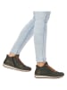 remonte Leder-Sneakers in Khaki