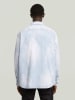 G-Star Hemd - Oversized fit - in Weiß/ Blau