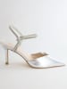 Bellucci Slingpumps in Silber