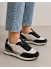 Bellucci Sneakers in Schwarz/ Creme