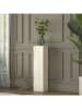 Scandinavia Concept Stolik "AD107" w kolorze beżowym - 20 x 80 x 18,2 cm