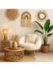 Scandinavia Concept Fauteuil ''Lida'' wit - (B)75 x (H)100 x (D)42 cm