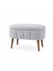 Scandinavia Concept Zitbank ''Mini Oslo'' grijs - (B)60 x (H)46 x (D)35 cm