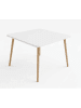 Scandinavia Concept Salontafel ''Peka-249'' wit - (B)60 x (H)47 x (D)60 cm