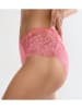 Triumph Figi high waist "Wild Peony Florale" w kolorze jasnoróżowym