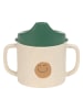 Lässig Trinklernbecher "Happy Rascals Smile" in Beige - (B)7 x (H)10 x (T)11,5 cm