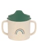 Lässig Trinklernbecher "Happy Rascals Smile" in Beige - (B)7 x (H)10 x (T)11,5 cm