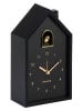 Karlsson Wecker ''Modern Cuckoo Oro'' in Schwarz - (B)12 x (H)20 x (T)6 cm