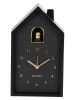 Karlsson Wecker ''Modern Cuckoo Oro'' in Schwarz - (B)12 x (H)20 x (T)6 cm