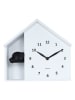 Karlsson Wanduhr ''Peeking Doggy'' in Weiß - (B)26 x (H)29 x (T)10,3 cm