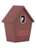 Karlsson LED-Wecker ''Riqueza Cuckoo'' in Rot - (B)13 x (H)15,3 x (T)6,8 cm