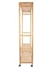 Leitmotiv Garderobe in Beige - (B)112,5 x (H)165 x (T)35 cm
