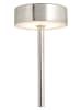 Leitmotiv LED-Tischleuchte ''Ganar'' in Silber - (H)37,5 x Ø 8 cm