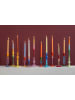 Present Time Kaarshouder ''Duo Colores'' lichtroze/lichtblauw - (H)18,5 x Ø 9,3 cm