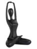 Present Time Dekofigur ''Stretched Lotus'' in Schwarz - (B)14,5 x (H)23,5 x (T)12 cm