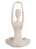 Present Time Decoratief figuur ''Stretched Lotus'' beige - (B)14,5 x (H)23,5 x (D)12 cm